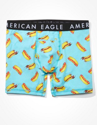 AEO Hot Dogs 6" Horizontal Fly Boxer Brief