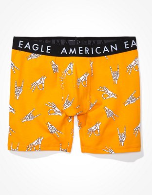 Трусы-боксеры AEO Skull Classic для мужчин — American Eagle — фото 3