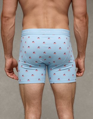 AEO Men's Striped 6" Classic Boxer Brief