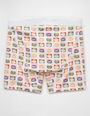 Caleçon boxeur ajusté classique de 6 po à imprimé nourriture pour hommes AEO