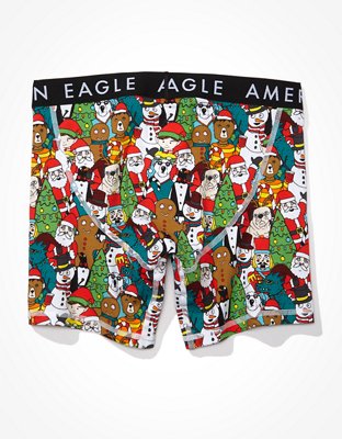 Трусы-боксеры AEO Xmas Classic для мужчин — American Eagle — фото 4