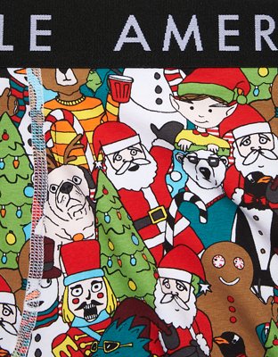Трусы-боксеры AEO Xmas Classic для мужчин — American Eagle — фото 5