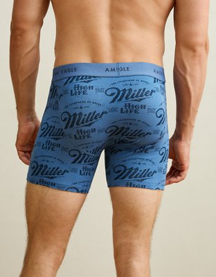 AEO Men's 6" Miller Light Classic Cotton Boxer Brief