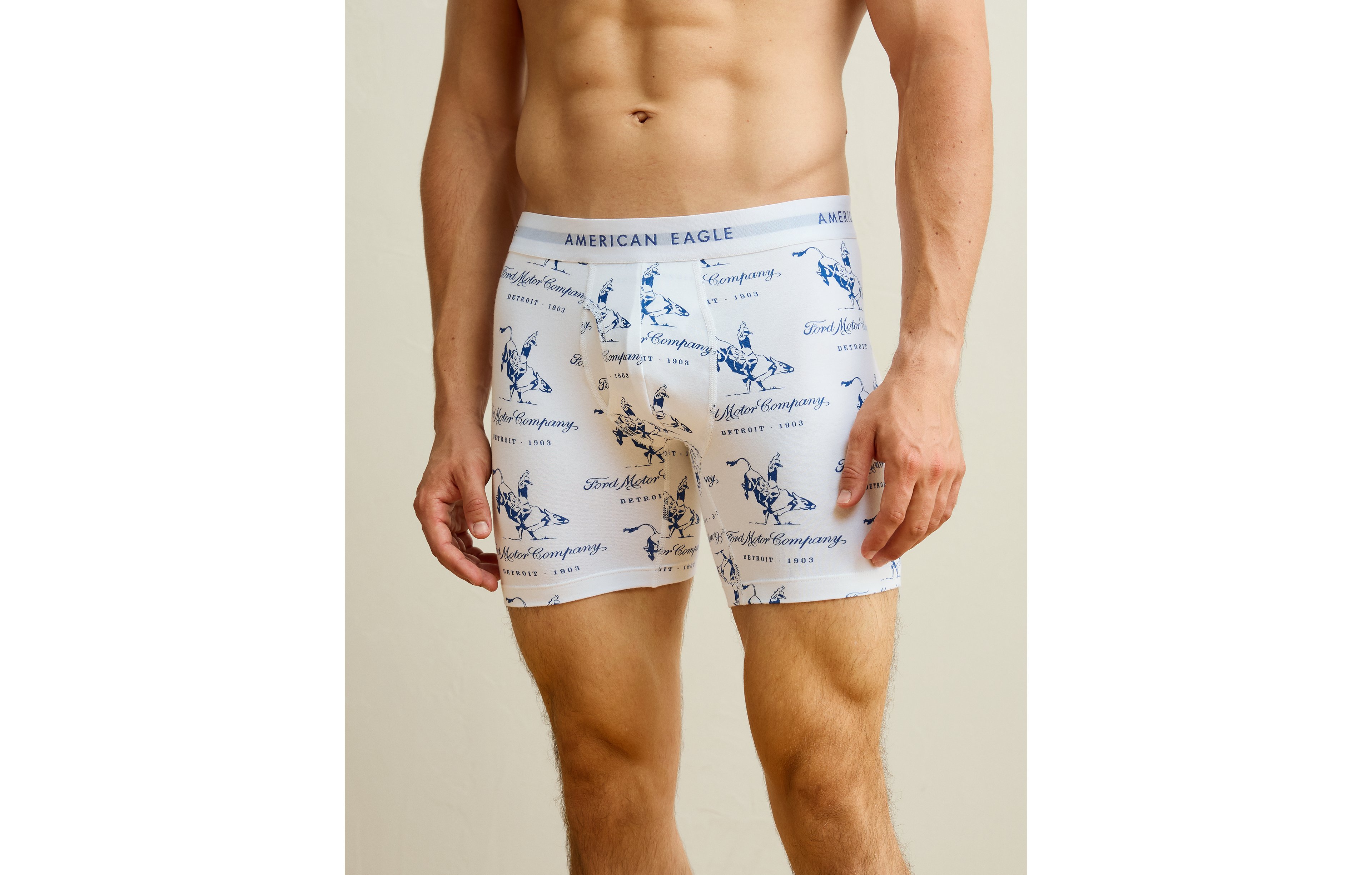 AEO Men's Ford 6" Classic Cotton Boxer Brief