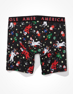 Трусы-боксеры AEO Xmas Classic для мужчин — American Eagle — фото 4