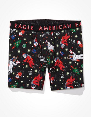 Трусы-боксеры AEO Xmas Classic для мужчин — American Eagle — фото 3
