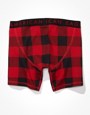 AEO Plaid 6" Classic Boxer Brief