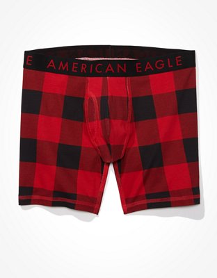 AEO Plaid 6" Classic Boxer Brief