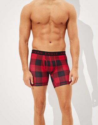 AEO Plaid 6" Classic Boxer Brief