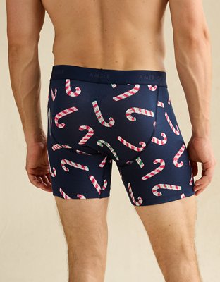 Трусы-боксеры AEO Classic для мужчин, хлопок — American Eagle, цвет: Тёмно-синий — фото 2