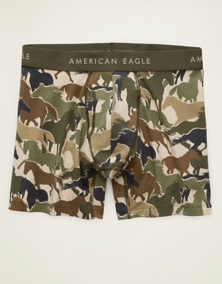 AEO Men's Camo 6" Classic Cotton Boxer Brief