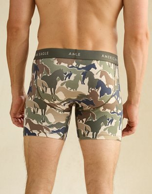 AEO Men's Camo 6" Classic Cotton Boxer Brief