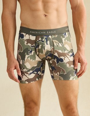 AEO Men's Camo 6" Classic Cotton Boxer Brief