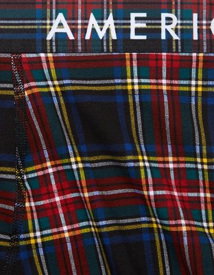 Трусы-боксеры AEO Plaid Classic для мужчин — American Eagle — фото 5