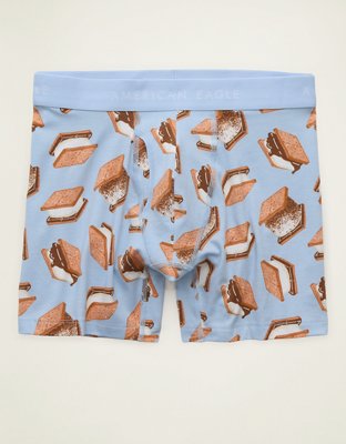 AEO Men's Food 6" Classic Cotton Boxer Brief