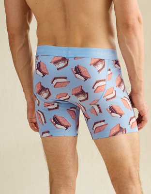 AEO Men's Food 6" Classic Cotton Boxer Brief