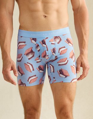AEO Men's Food 6" Classic Cotton Boxer Brief