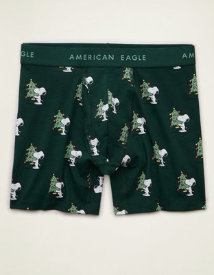 AEO Men's Snoopy 6" Classic Cotton Boxer Brief