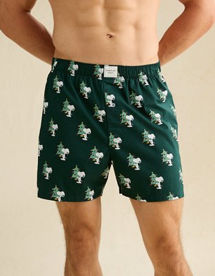 AEO Men's Snoopy 6" Classic Cotton Boxer Brief