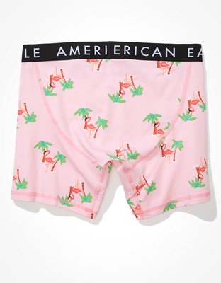 Трусы-боксеры AEO Flamingo Classic для мужчин — American Eagle — фото 4