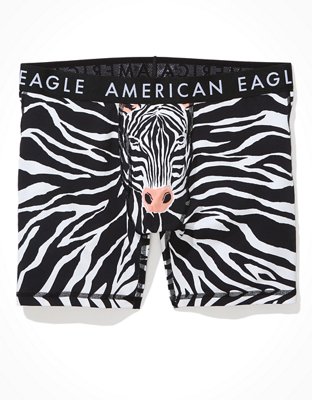 Трусы-боксеры AEO Zebra Classic для мужчин — American Eagle — фото 3