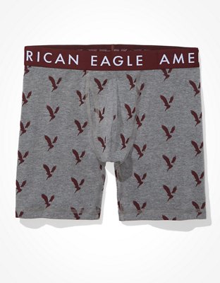 American Eagle Men's AE 5-Pack 6 Boxer Briefs Extra Large X-Large XL  Underwear (Red, Burgundy, Green, Royal Blue, Navy Blue) at  Men's  Clothing store