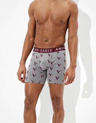 American Eagle Men Cationic 6 Flex Boxer Brief M Gray : Buy Online at Best  Price in KSA - Souq is now : Fashion