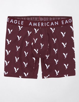 American Eagle Solid 6 In. Classic Boxer Briefs 3 Pk., Underwear, Clothing & Accessories