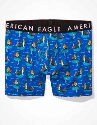 Трусы-боксеры AEO Mermaids Classic для мужчин — American Eagle — фото 3