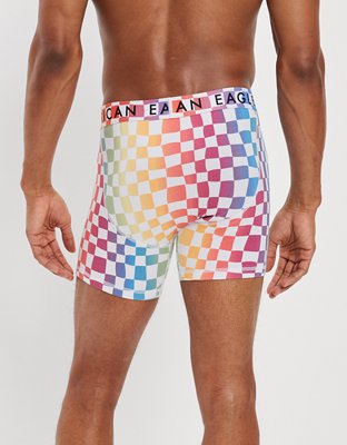 AEO Brief Boxer Clásico de 6" a Cuadros del Orgullo
