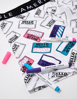 Трусы-боксеры AEO DIY Classic для мужчин — American Eagle — фото 6