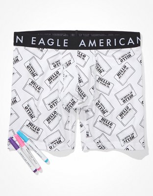 Трусы-боксеры AEO DIY Classic для мужчин — American Eagle — фото 3