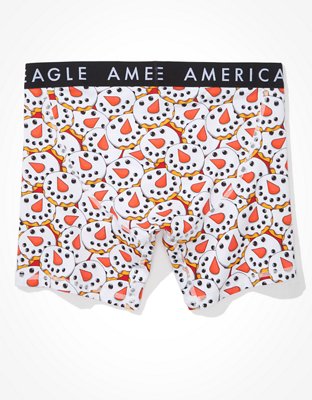 Трусы-боксеры AEO Snow Classic для мужчин — American Eagle — фото 4