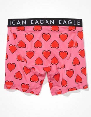 Трусы-боксеры AEO Hearts Classic для мужчин — American Eagle — фото 4