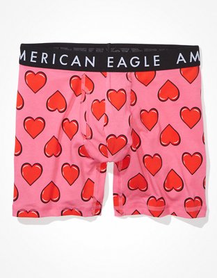 Трусы-боксеры AEO Hearts Classic для мужчин — American Eagle — фото 3