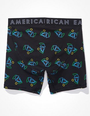 Трусы-боксеры AEO Neon Classic для мужчин — American Eagle — фото 4