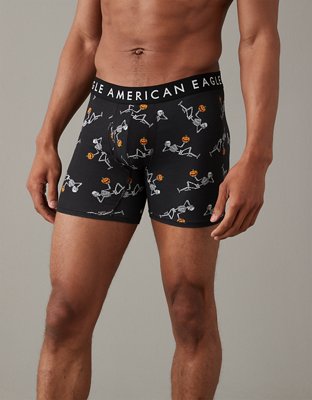 American Eagle Men Black AEO 3 Inches Classic Trunk Underwear