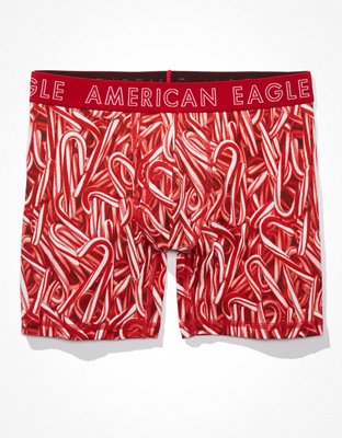 AEO Candy Canes 6" Classic Boxer Brief