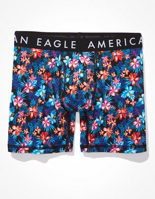 Трусы-боксеры AEO Tropical Classic для мужчин — American Eagle — фото 3