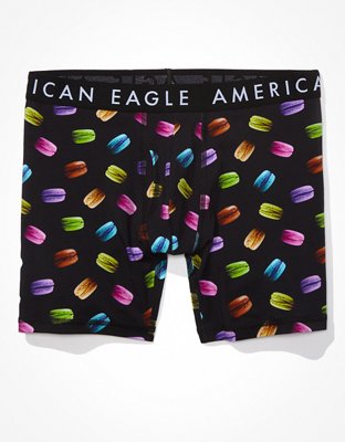 AEO Brief boxer clásico de 6" de macarrones