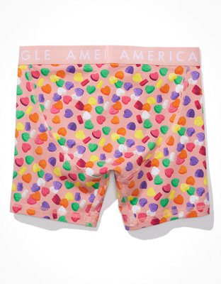 AEO Candy Hearts 6" Classic Boxer Brief