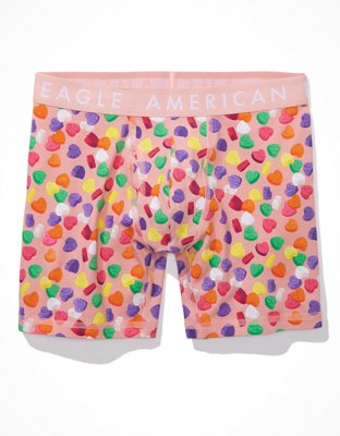 AEO Candy Hearts 6" Classic Boxer Brief