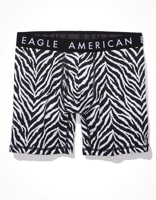 AEO Brief boxer clásico de 6" de cebra