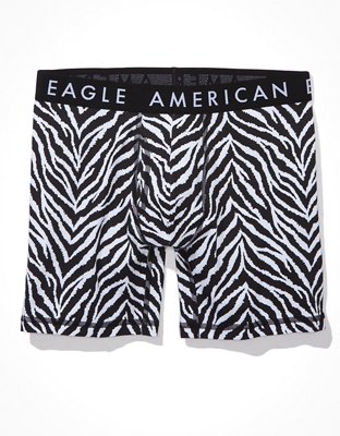 NWT AMERICAN EAGLE Costume Pouch 6 Boxer Brief Sz L-XL Black Candy Corn #42