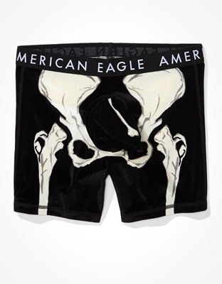 Трусы-боксеры AEO Skeleton Classic для мужчин — American Eagle — фото 3