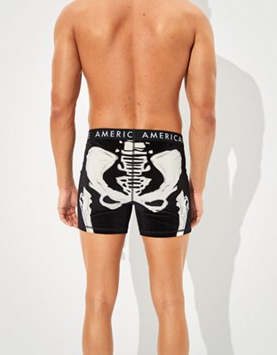 AEO Skeleton Costume 6" Classic Boxer Brief