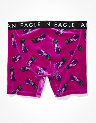 Трусы-боксеры AEO Eggplant Classic для мужчин — American Eagle — фото 4