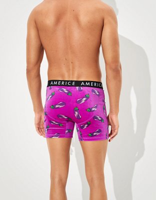 Трусы-боксеры AEO Eggplant Classic для мужчин — American Eagle — фото 2