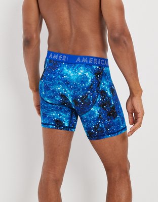 AEO Blue Galaxy 6" Classic Boxer Brief