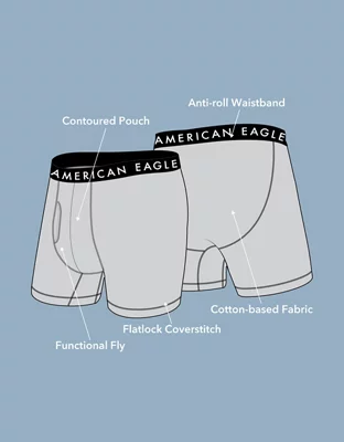 AEO Seashells 6" Classic Boxer Brief